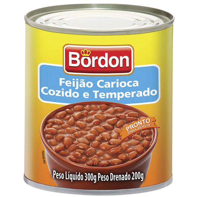 Feijao-Pronto-Carioca-Bordon-Temperado-Lata-300-g