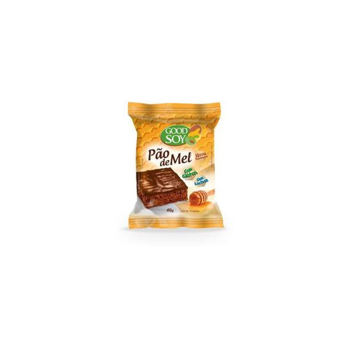 Pão de Mel Soja Good Soy Sem Lactose e Sem Glúten 40 g