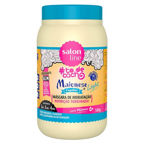 Máscara Capilar Maionese Salon Line #TôDeCacho Light 500g