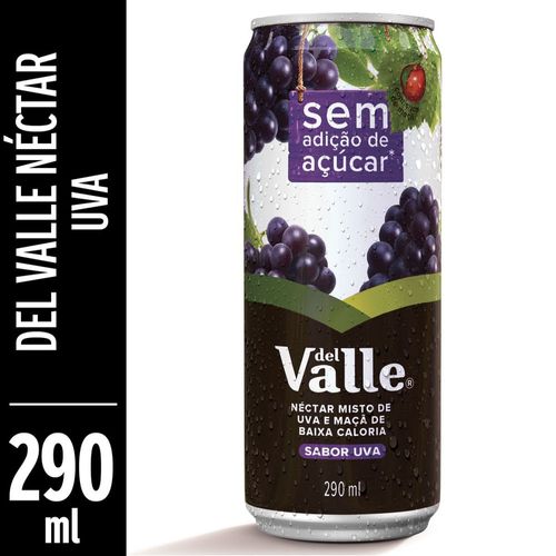 Néctar Del Valle Uva Lata Sleek 290 ml