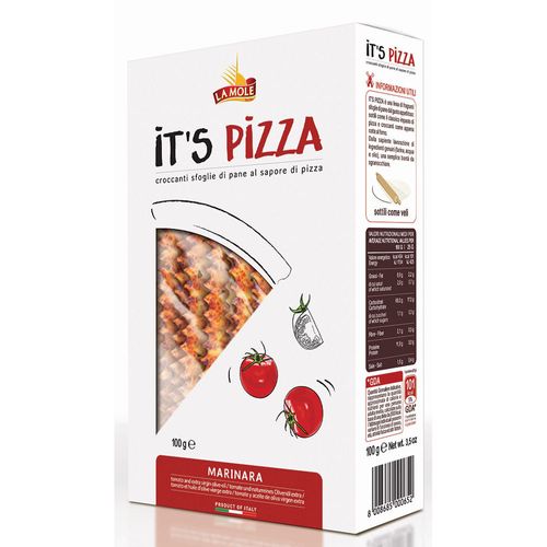 Snack Italiano La Mole It's Pizza Marinara Caixa 100g