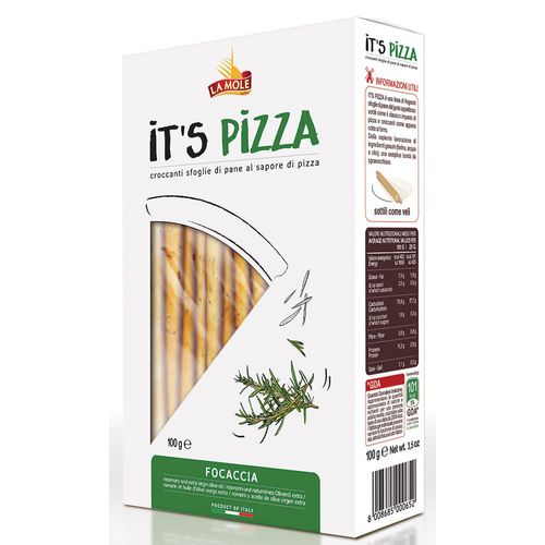 Snack It's Pizza Focaccia Caixa 100g