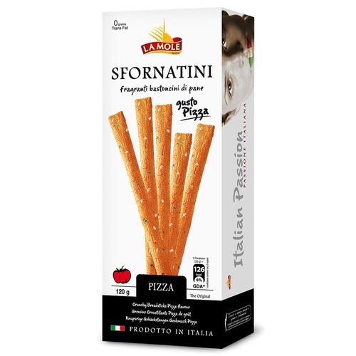 Grissini Italiano Sfornatini Pizza Caixa 120 g