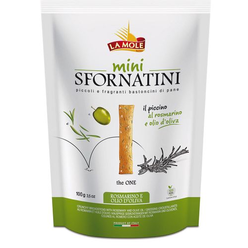 Grissini Italiano Mini Sfornatini Alecrim 100g