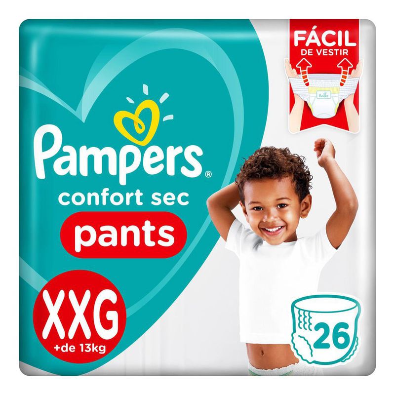 Fralda-Pampers-Confort-Sec-Pants-XXG-26-Tiras