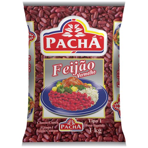 Feijão Vermelho Pachá Pacote 1kg