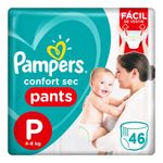 Fralda-Pampers-Confort-Sec-Pants-P-46-Tiras