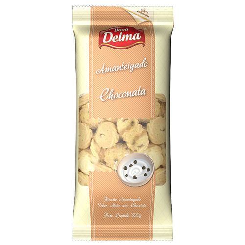 Biscoito Amanteigado Vovó Delma Choconata 300g