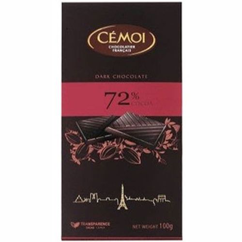Chocolate Francês Cémoi Dark 72% Cacau 100 g