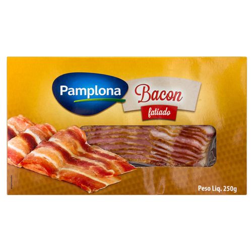 Bacon Pamplona Fatiado Pacote 250 g