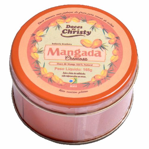 Mangada Cremosa Doces Da Christy Lata 165g