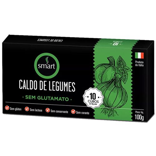 Caldo Italiano Smart de Legumes Caixa 100g com 10 Cubos