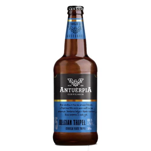 Cerveja Tripel Antuérpia Garrafa 500 ml