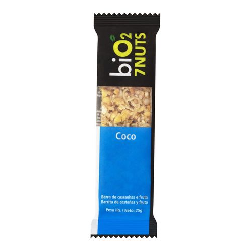 Barra de Cereal Nuts Bio2 Coco + 7 Castanhas 25 g
