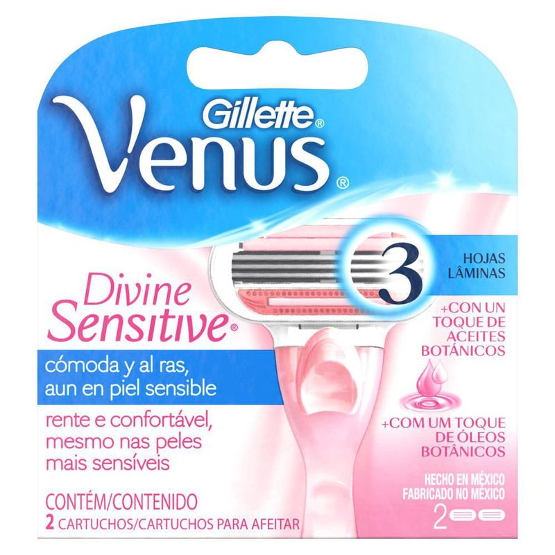 Carga-Gillette-Venus-Divine-Sensitive-2-Unidades