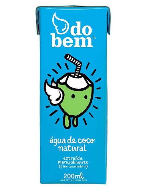 Água De Coco DO BEM Tetra Pak 200ML