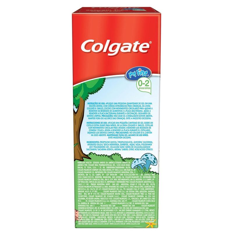 Creme-Dental-Colgate-My-First-Sem-Fluor-50g