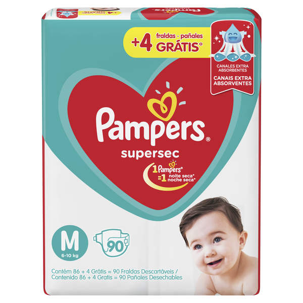 Fraldas-Pampers-Supersec-M-90-Tiras