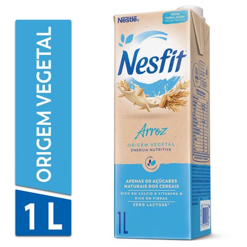 Bebida Láctea Integral NESFIT Arroz Sem Glúten 1L