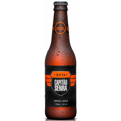 Cerveja Backer Capitão Senra Long Neck 355ml