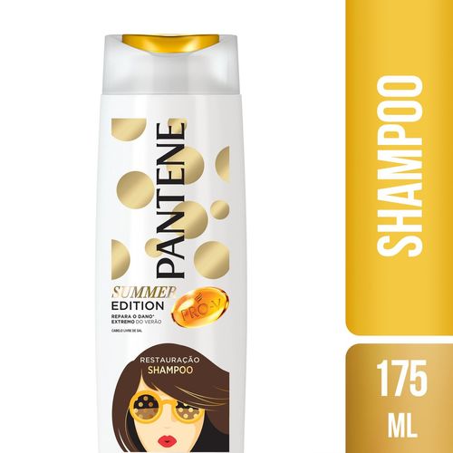 Shampoo Pantene Pro-V Restauração Frasco 175ml Summer Edition