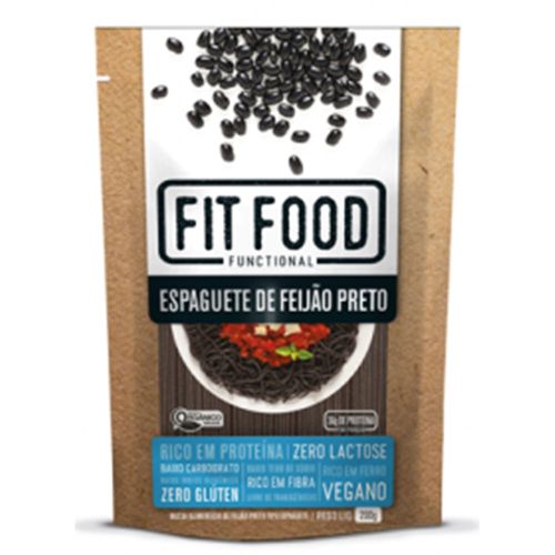 Spaghetti de Feijão Fit Food Orgânico Sem Glúten  200g