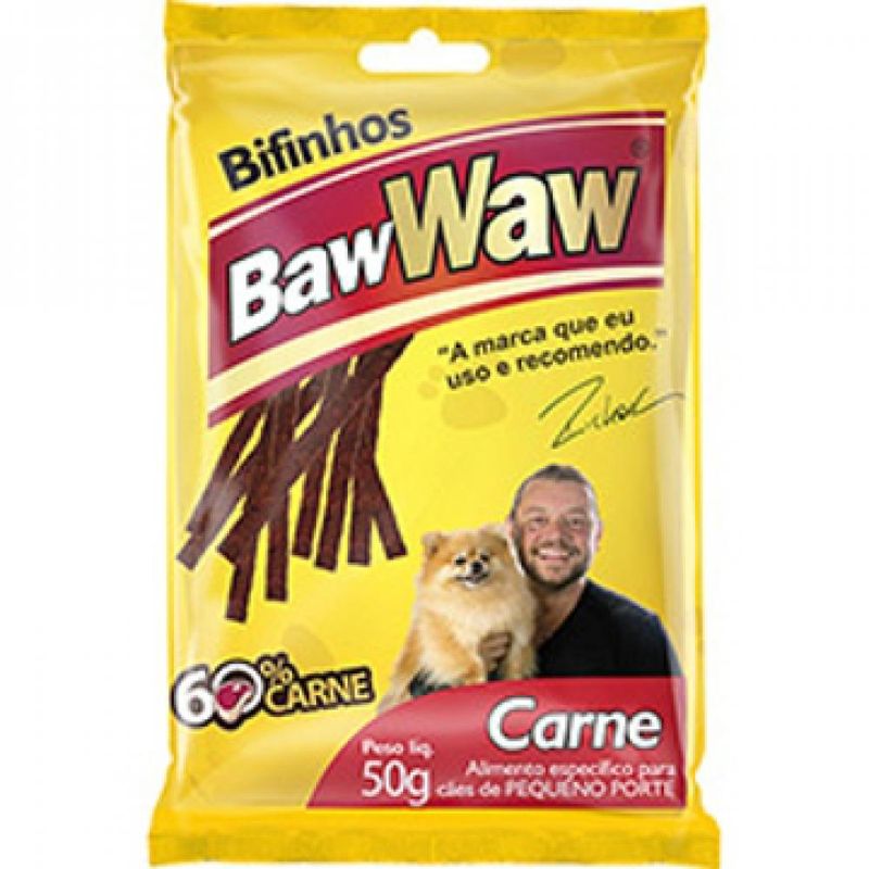 Alimento-para-Cao-BawWaw-Bifinhos-Pequeno-Porte-Carne-50g