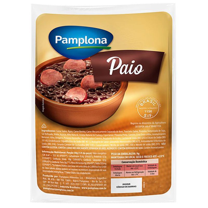 Linguica-Paio-Pamplona-250-g