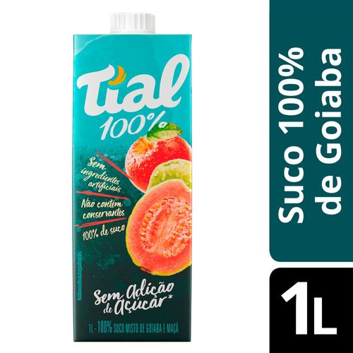 Suco Tial 100% Goiaba 1L