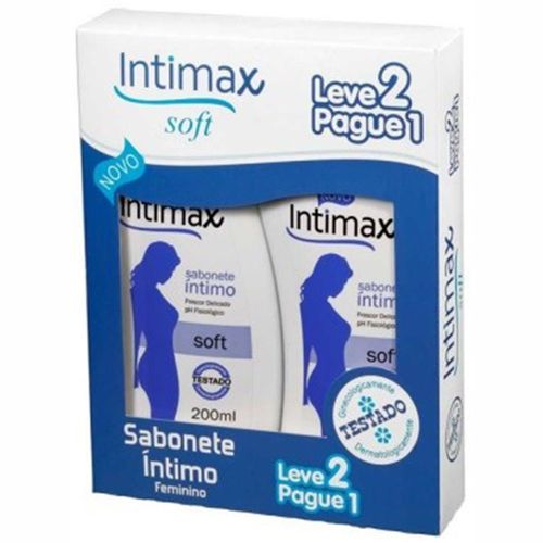 Sabonete Intimo Liquido Intimax Soft Soft Leve2 Pague1