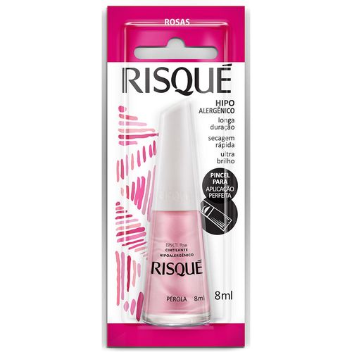 Esmalte Cintilante Perola 8ml Risque