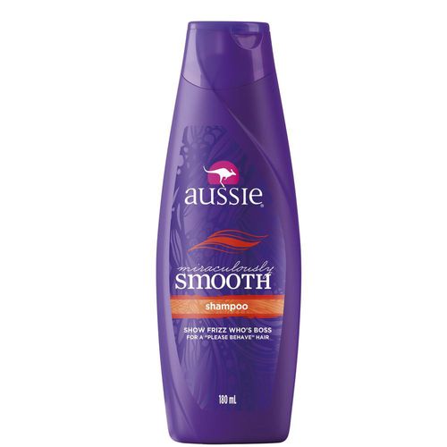 Shampoo com Óleo de Jojoba e Alga Marinha Australiana Aussie Bye Bye Frizz Frasco 180ml