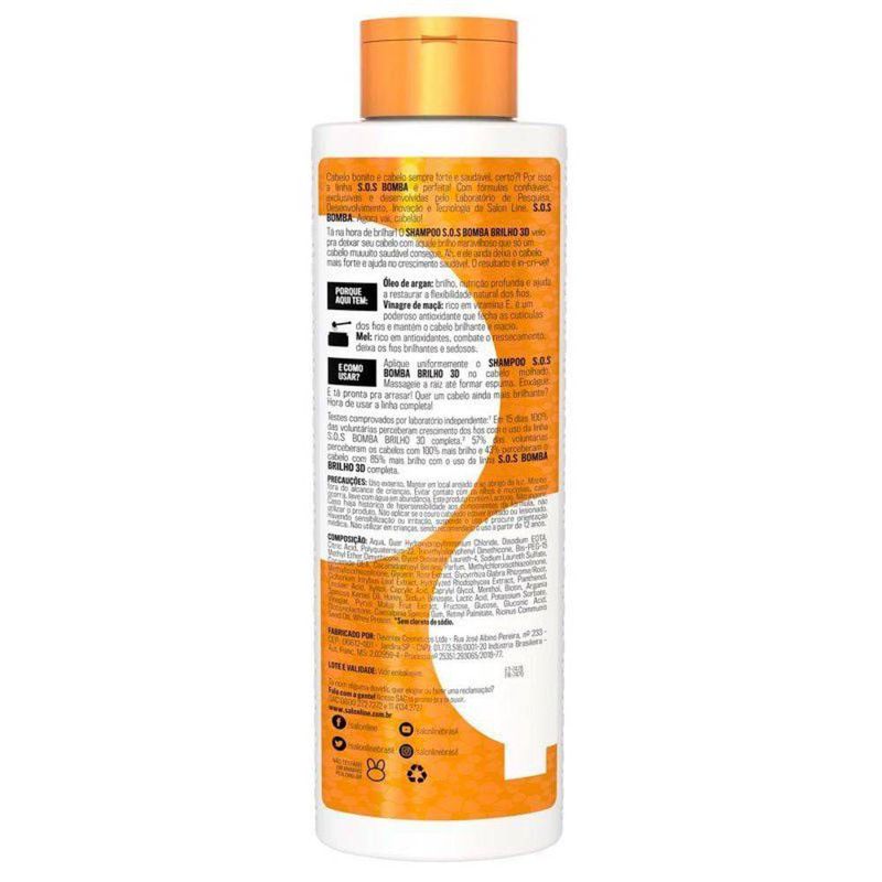 Shampoo-Salon-Line-Bomba-de-Brilho-3D-300ml