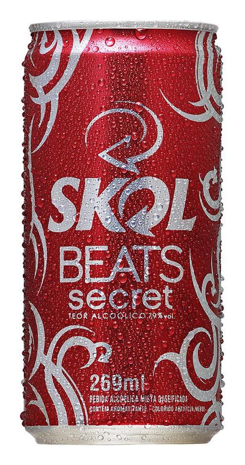 Cerveja Skol Beats Secrets Lata 269ml
