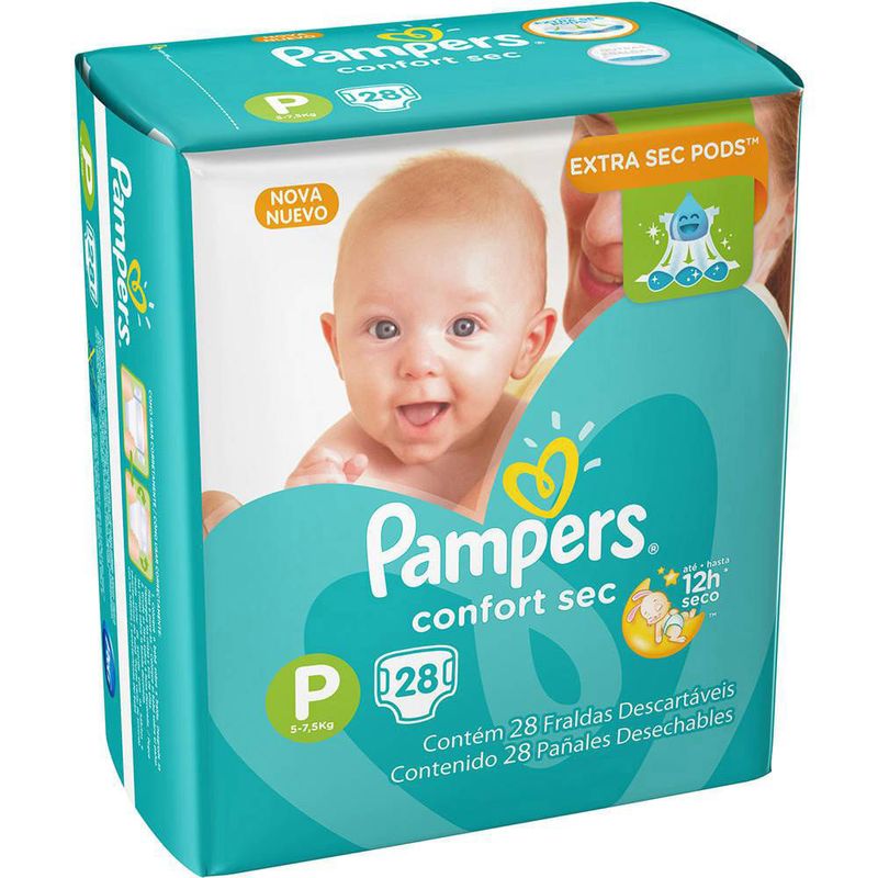 Fralda-Pampers-Confort-Sec-P-28-Tiras