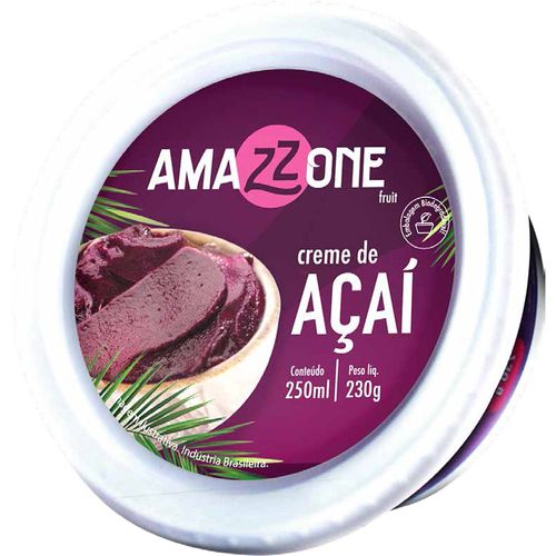 Creme de Açaí Amazzone com Guaraná 250ml