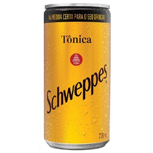 Água Tônica Schweppes Lata 220ml