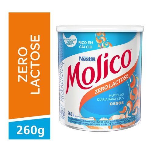 Composto Lácteo MOLICO Zero Lactose 260g