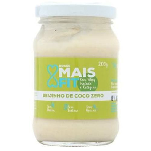 Doce Mais Fit Beijinho de Coco Zero Pote 200g