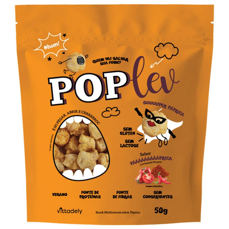 Snack-Vegano-PopLev-Paprica-Sem-Gluten-50g