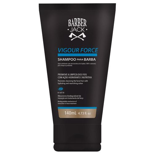 Shampoo Para Barba Barber Jack Vigour Force 140ml