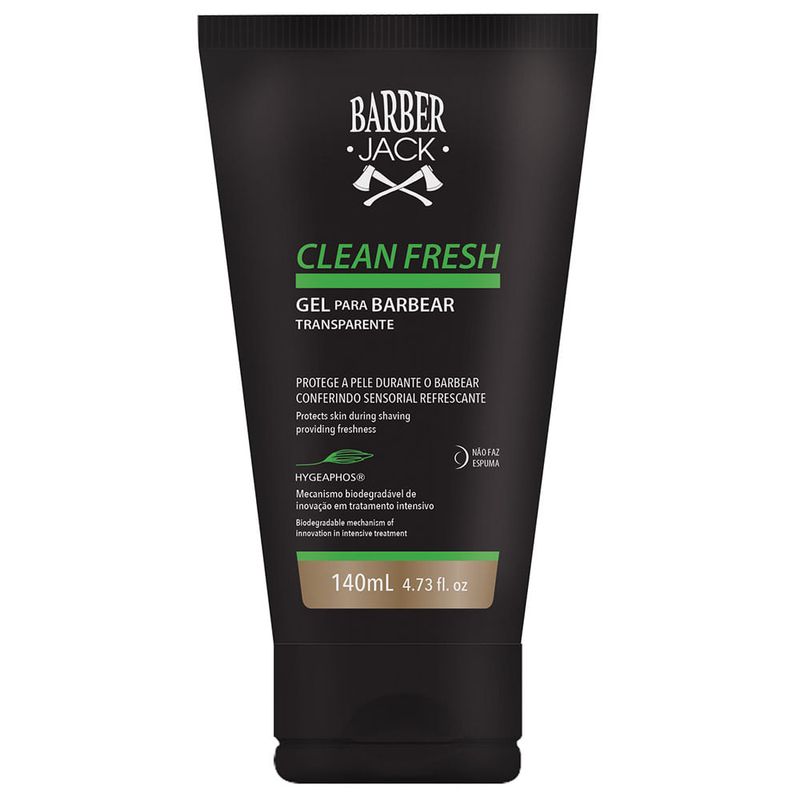 Gel-Barbear-Barber-Jack-Clean-Fresh-140ml