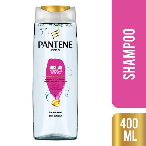 Shampoo Pantene Pro-V Micelar Purifica & Hidrata 400ml