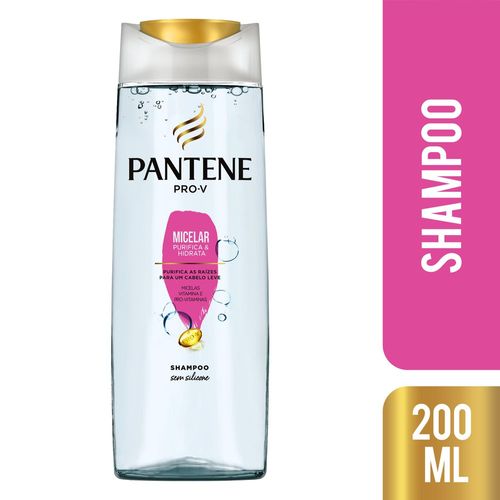 Shampoo Pantene Pro-V Micelar Purifica & Hidrata 200ml