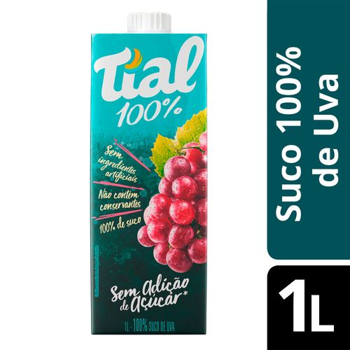 Suco Tial 100% Uva 1L