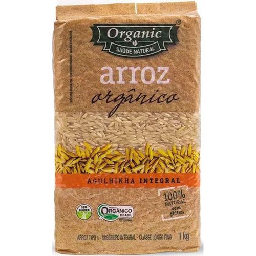 Arroz Integral Organic Orgânico 1Kg