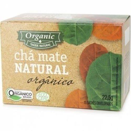 Chá Mate Natural Orgânico Organic 22,5g