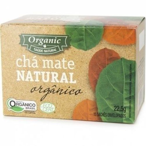 Chá Mate Natural Orgânico Organic 22,5g