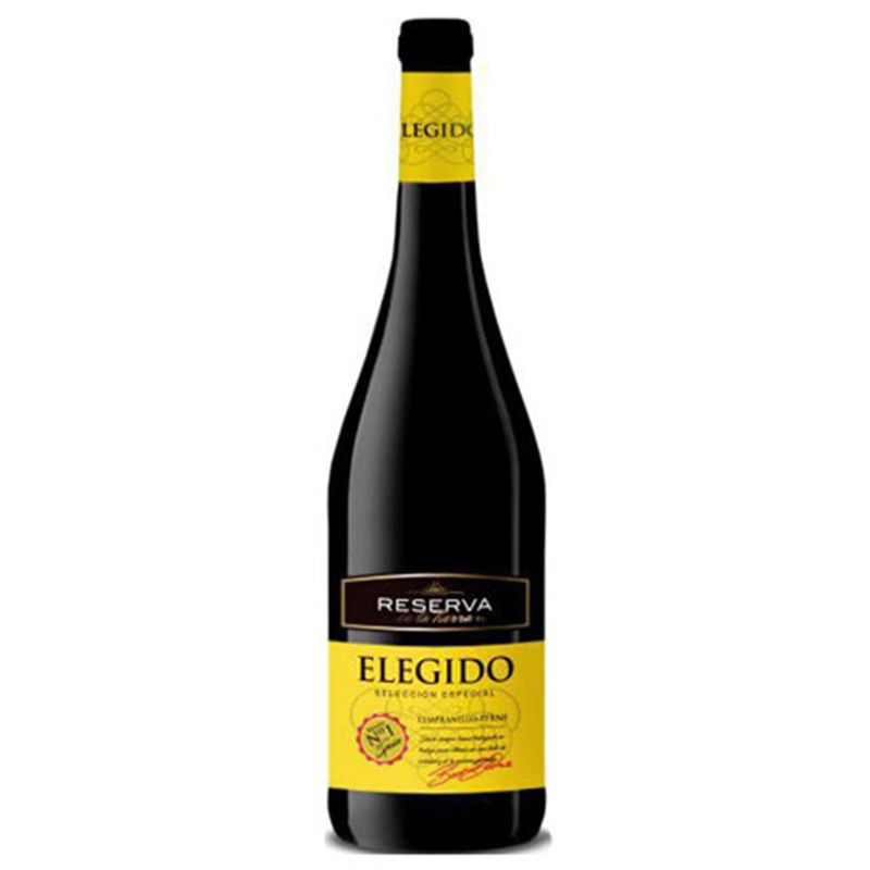 Vinho-Espanhol-Elegido-Seleccion-Especial-Tempranillo-Tinto-Syrah-750ml