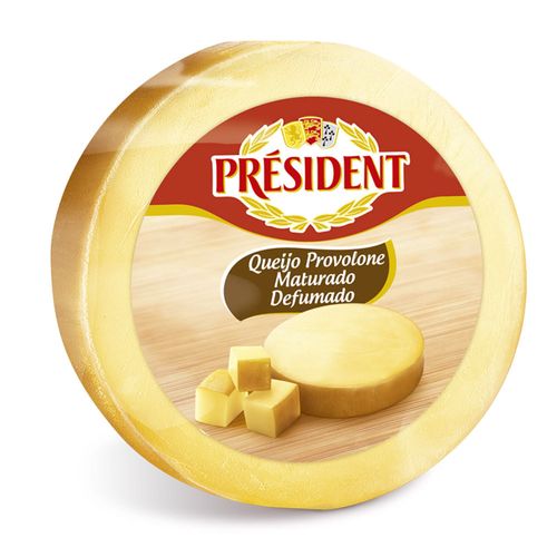 Queijo Provolone Fracionado Defumado Président
